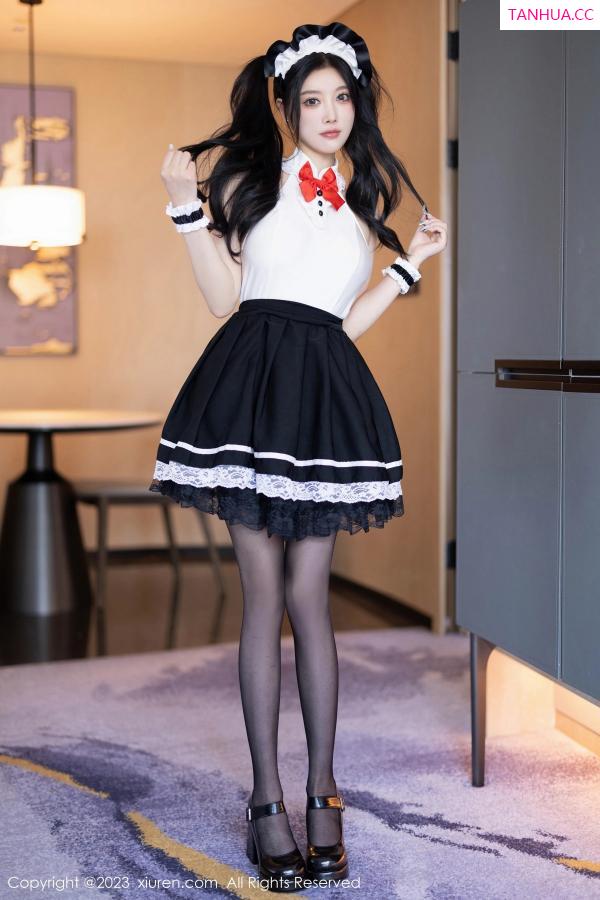 杨晨晨 sugar小甜心CC [XiuRen]高清写真图 2023.10.31 No.7590 杨晨晨Yome 黑丝美臀第2张图片
